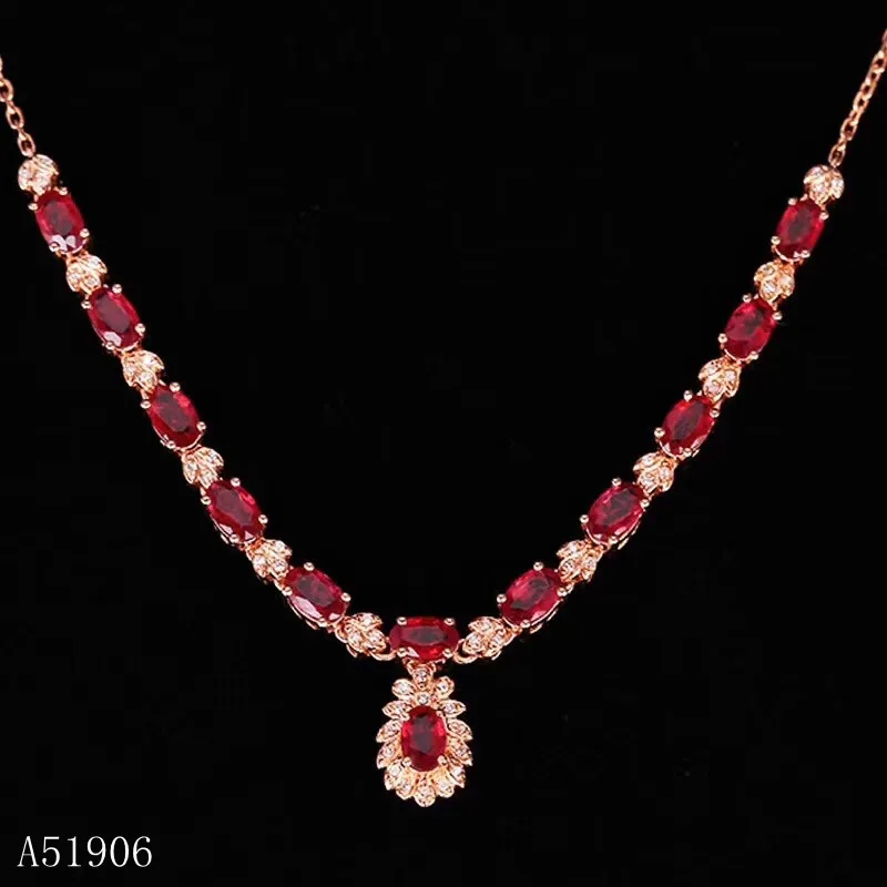 KJJEAXCMY Fine Jewelry 925 sterling silver inlaid natural ruby female necklace pendant support detection luxury
KJJEAXCMY Fine Jewelry 925 sterling silver inlaid natural ruby female necklace pendant support detection luxury