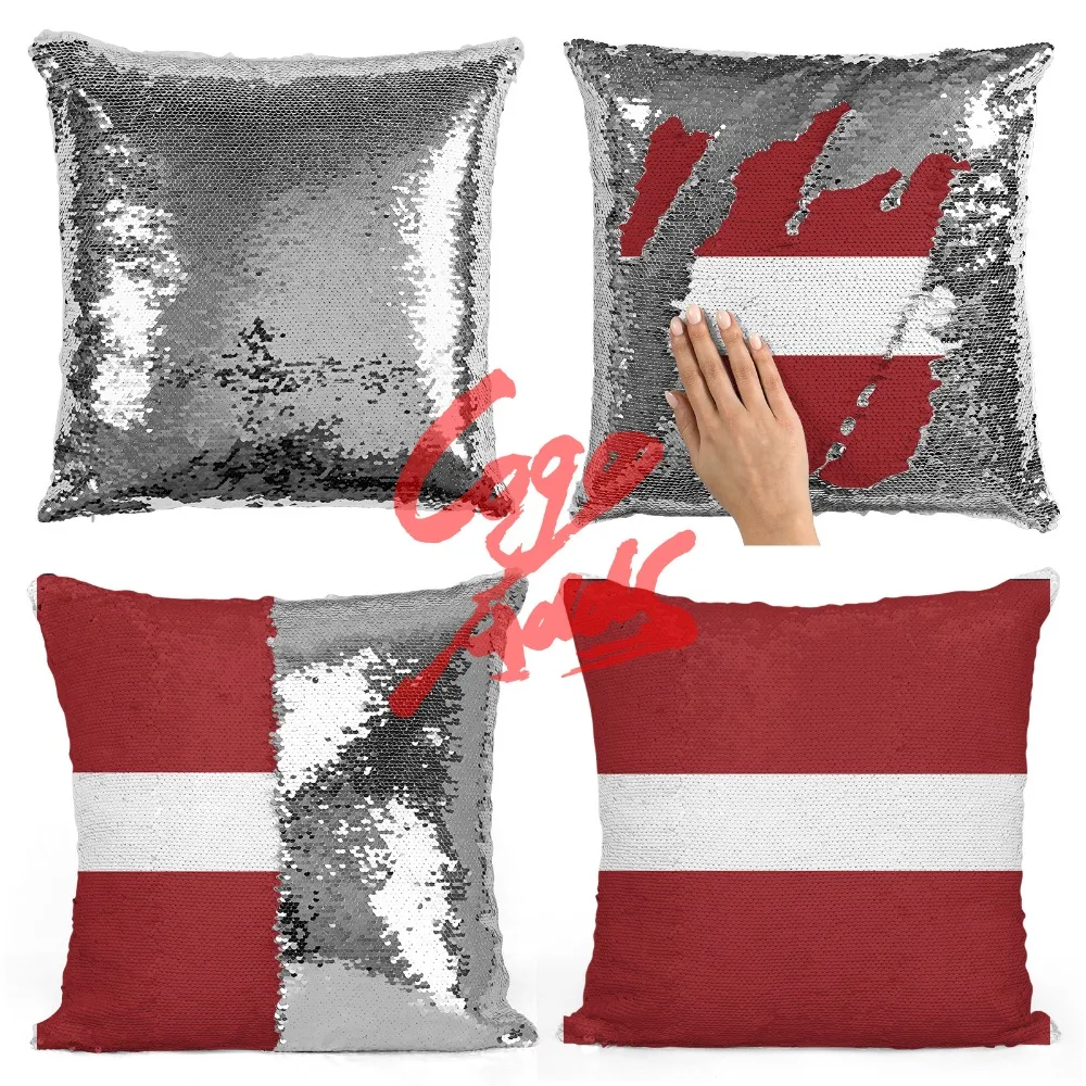 Latvia home decoration accessories room decoration cushion cover throw pillows reversible mermaid sequin pillow case cover
Latvia home decoration accessories room decoration cushion cover throw pillows reversible mermaid sequin pillow case cover