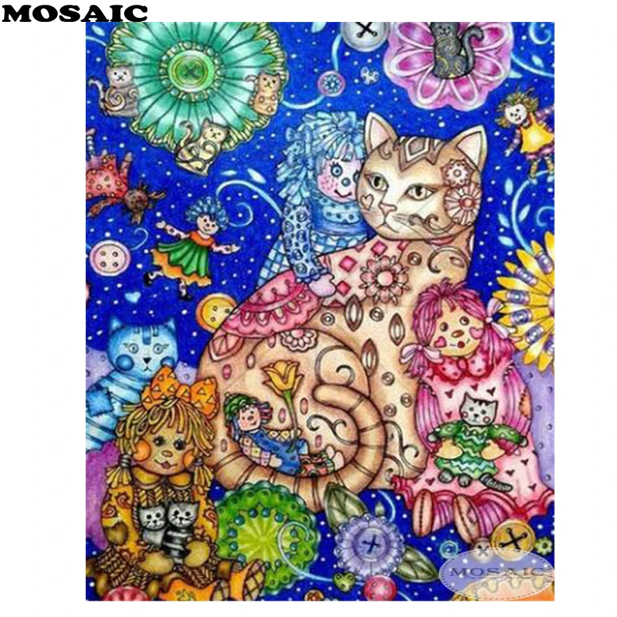 Мозаика B159, алмазная живопись «сделай сам», цветок кота, вышивка крестиком, узор из страз, алмазная 5D Вышивка, мозаика, декор с полным наполне...
Мозаика B159, алмазная живопись «сделай сам», цветок кота, вышивка крестиком, узор из страз, алмазная 5D Вышивка, мозаика, декор с полным наполне...