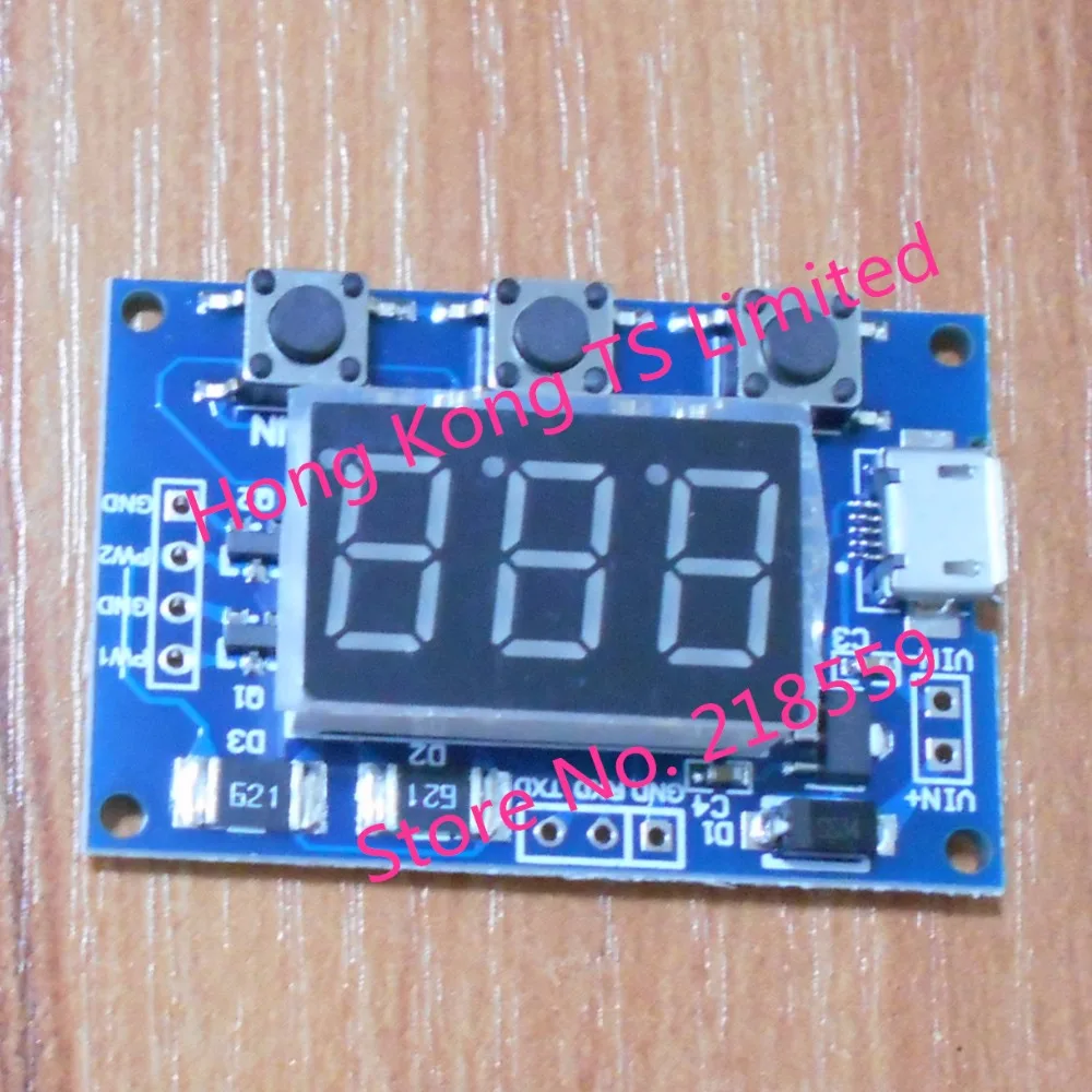 2-way pulse square wave generator module Frequency duty cycle adjustable for PWM stepper motor drive
2-way pulse square wave generator module Frequency duty cycle adjustable for PWM stepper motor drive
