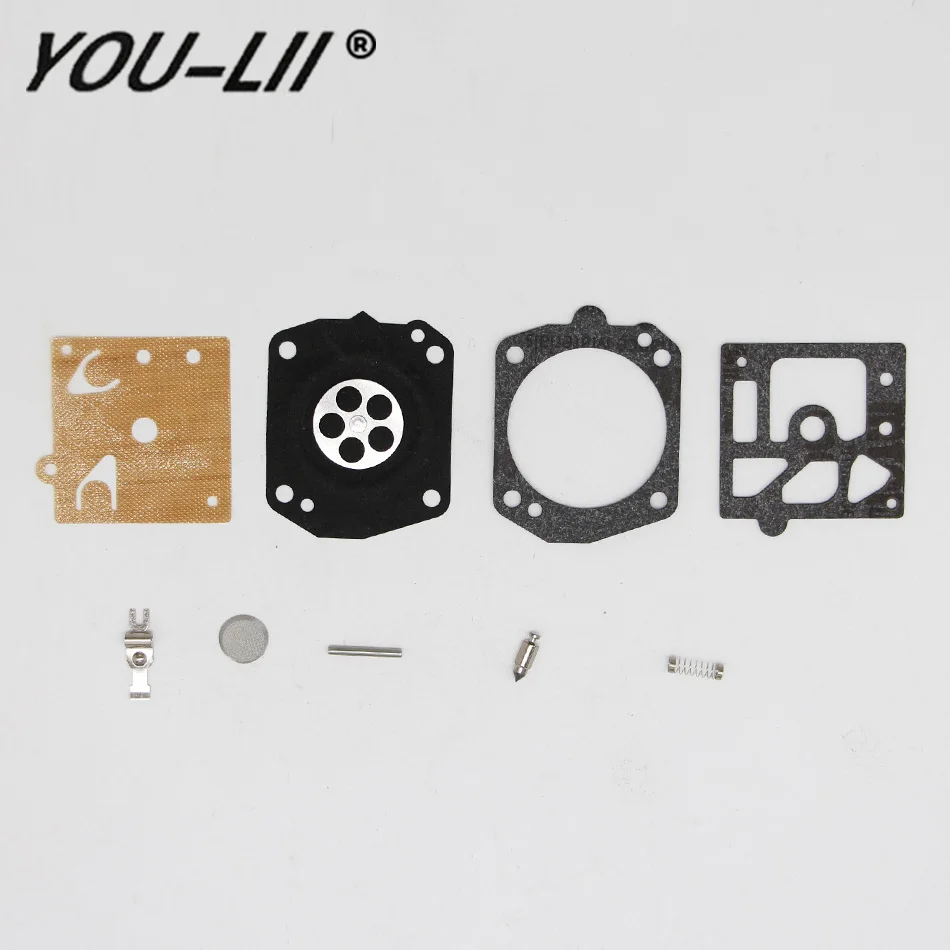 YOULII Carburetor Repair Kit Gasket For for Stihl Walbro 029 310 039 044 046 MS270 MS280 MS290 OME Chainsaw Spare Parts
YOULII Carburetor Repair Kit Gasket For for Stihl Walbro 029 310 039 044 046 MS270 MS280 MS290 OME Chainsaw Spare Parts