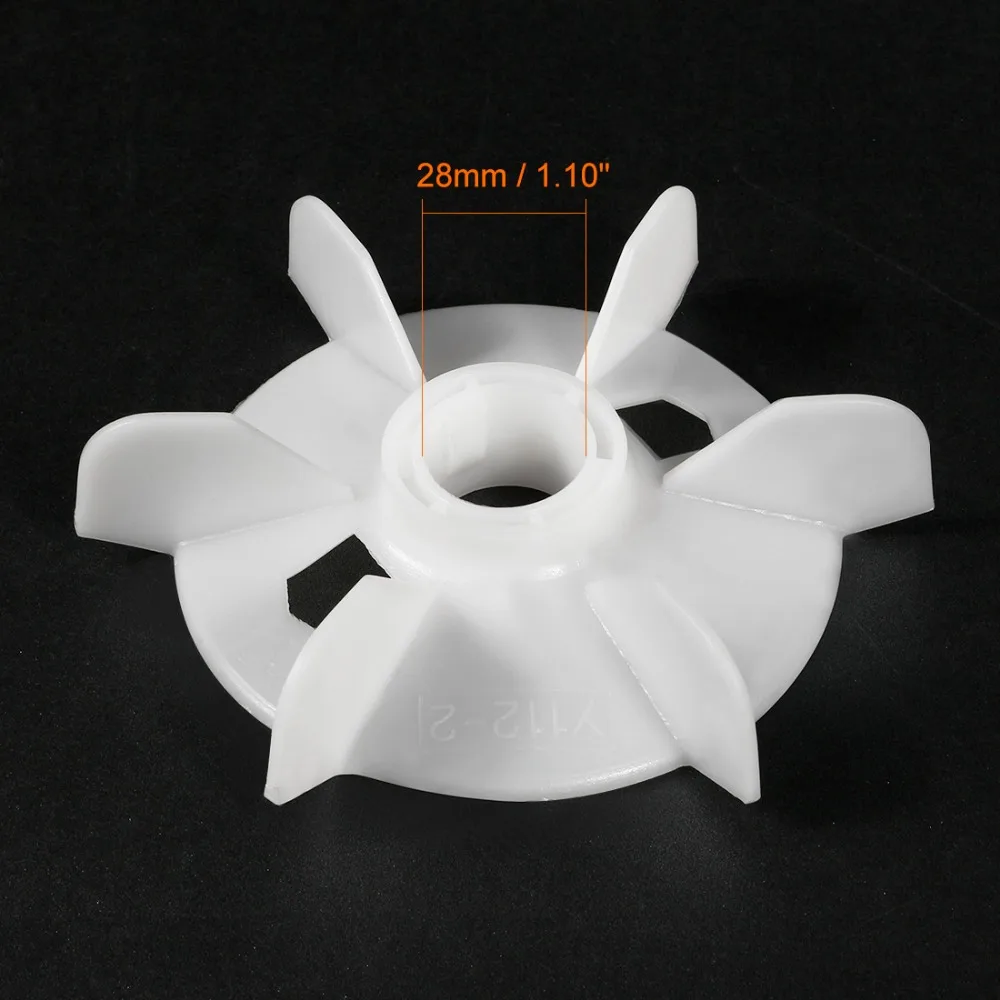 Uxcell 1Pcs 150x28mm/180x38mm Y112-2/Y132-2 Round Shaft Replacement White 6 Impeller Plastic Motor Fan Vane New Arrival
Uxcell 1Pcs 150x28mm/180x38mm Y112-2/Y132-2 Round Shaft Replacement White 6 Impeller Plastic Motor Fan Vane New Arrival