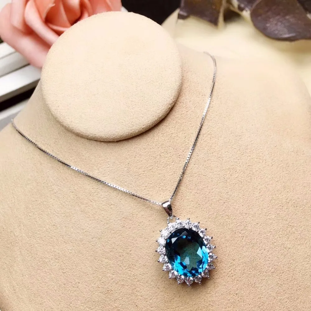 KJJEAXCMY boutique jewels 925 sterling silver inlaid natural gemstone blue topaz ladies ring necklace pendant earrings set suppo
KJJEAXCMY boutique jewels 925 sterling silver inlaid natural gemstone blue topaz ladies ring necklace pendant earrings set suppo