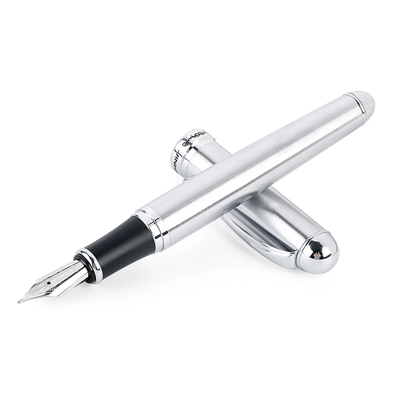 Высокое качество Jinhao 750 Iraurita перьевые ручки металлический тонкий наконечник 0,5 мм Серебряный зажим Роскошные школьные канцелярские чернильная ручка для письма Канцтовары
Высокое качество Jinhao 750 Iraurita перьевые ручки металлический тонкий наконечник 0,5 мм Серебряный зажим Роскошные школьные канцелярские чернильная ручка для письма Канцтовары