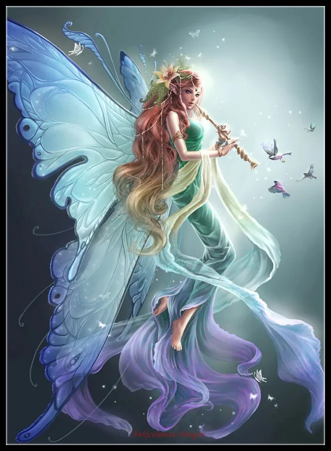 Embroidery Counted Cross Stitch Kits Needlework - Crafts 14 ct DMC Color DIY Arts Handmade Decor - Butterfly Fairy
Embroidery Counted Cross Stitch Kits Needlework - Crafts 14 ct DMC Color DIY Arts Handmade Decor - Butterfly Fairy