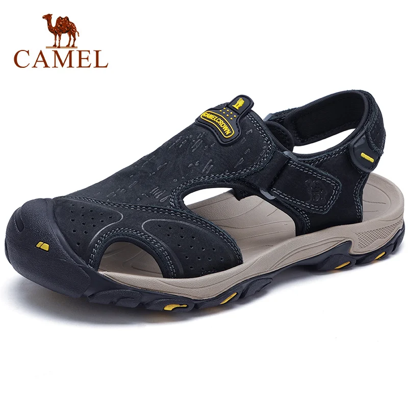 CAMEL/мужские прогулочные сандалии из натуральной кожи, открытый носок, пляжные сандалии, треккинговые, с ремешком на щиколотке, повседневная ...
CAMEL/мужские прогулочные сандалии из натуральной кожи, открытый носок, пляжные сандалии, треккинговые, с ремешком на щиколотке, повседневная ...