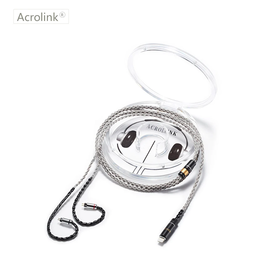 Acrolink 1 2 м Высокое качество PCOCC DIY обновленная замена кабеля для ремонта наушников