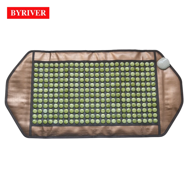 BYRIVER 92*45CM Jade Stone Mattress Far Infrared Heating Massage Mat Negative Ion Energy Thermal Massager Relaxation Gift
BYRIVER 92*45CM Jade Stone Mattress Far Infrared Heating Massage Mat Negative Ion Energy Thermal Massager Relaxation Gift