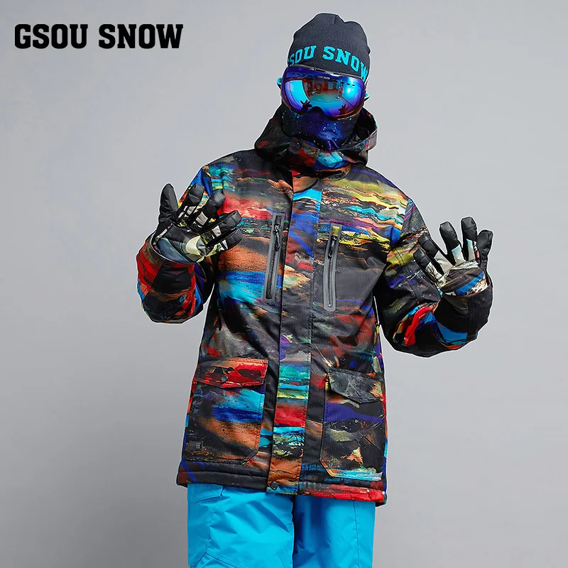 GSOU SNOW Brand Men Skiing Jacket Snowboard Jacket Windproof Waterproof Thermal Hooded Clothing Outdoor Sport Wear Male
GSOU SNOW Brand Men Skiing Jacket Snowboard Jacket Windproof Waterproof Thermal Hooded Clothing Outdoor Sport Wear Male