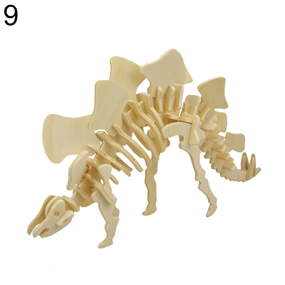Funny 3D Simulation Dinosaur Skeleton Puzzle DIY Wooden Educational Toy for Kids
Funny 3D Simulation Dinosaur Skeleton Puzzle DIY Wooden Educational Toy for Kids