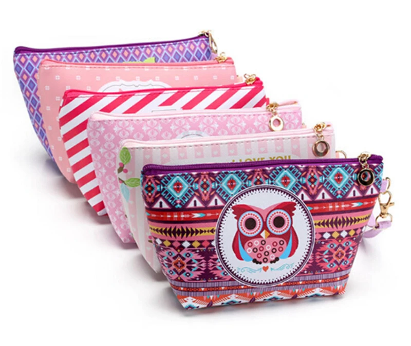Cartoon owl digital printing womens designer makeup bag zipper tote cosmetic bag mini best cosmetic pouch
Cartoon owl digital printing womens designer makeup bag zipper tote cosmetic bag mini best cosmetic pouch