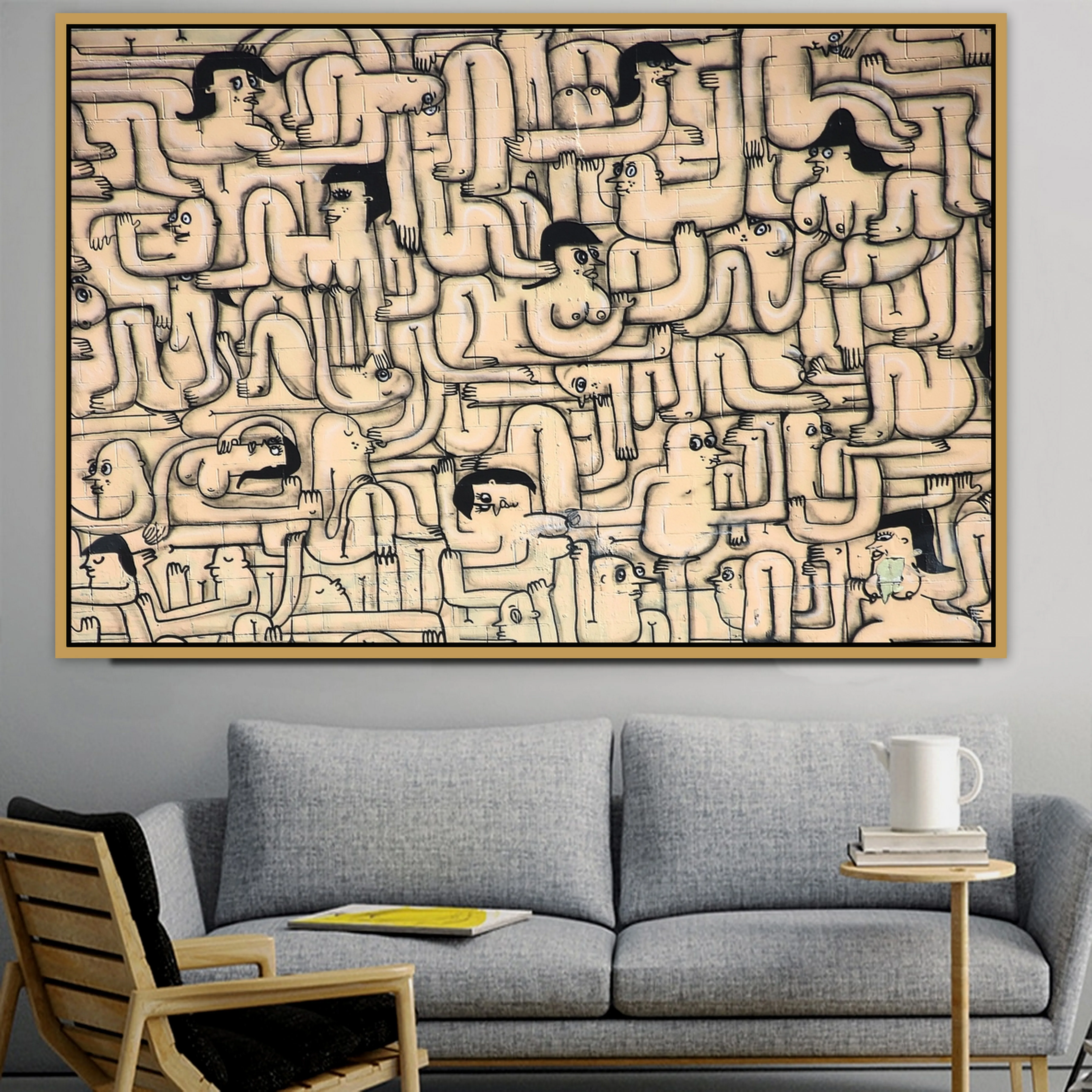 Nude Humans Urban Street Art Graffiti Wall Art Poster Wall Photo Pictures Wall Art Living Room Wall Decor Painting Canvas Print
Nude Humans Urban Street Art Graffiti Wall Art Poster Wall Photo Pictures Wall Art Living Room Wall Decor Painting Canvas Print