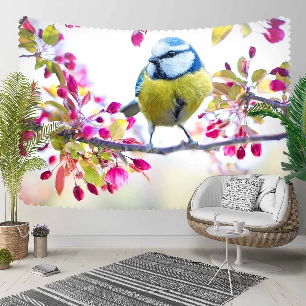 Else Pink Flowers Brown Tree Branch Yellow Blue Bird 3D Print Decorative Hippi Bohemian Wall Hanging Landscape Tapestry Wall Art
Else Pink Flowers Brown Tree Branch Yellow Blue Bird 3D Print Decorative Hippi Bohemian Wall Hanging Landscape Tapestry Wall Art