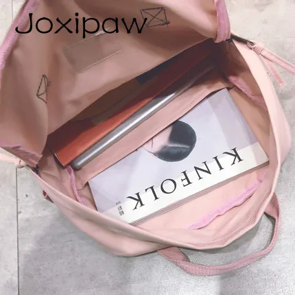 

Canvas Backpacks Women Shoulder Daypack Schoolbags For Teenager Student Backpack Travel Totes Girls Mochila Escolar nbxq226