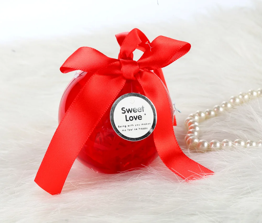 2017New arrive 7CM Plastic Ball Candy Box Ribbon Bowknot Candy Gift Box Crystal ball Wedding Favor Decoration hanging Ball 200pc
2017New arrive 7CM Plastic Ball Candy Box Ribbon Bowknot Candy Gift Box Crystal ball Wedding Favor Decoration hanging Ball 200pc