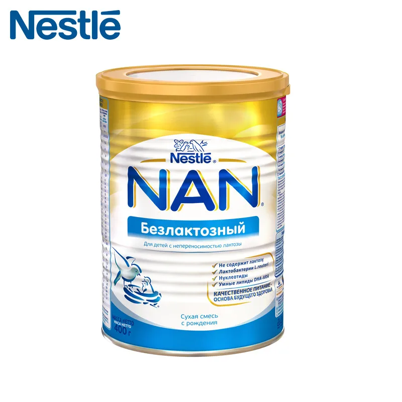 Детская Смесь NAN Безлактозный (Nestle) с рождения 400 г|food|food mixfood baby |