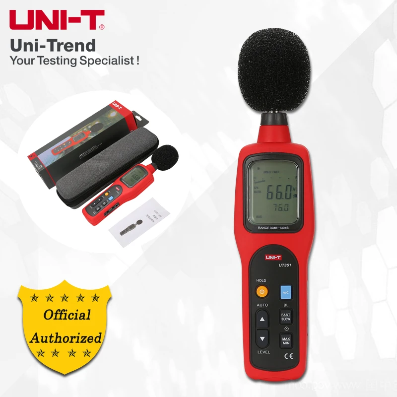 Измеритель уровня звука UT351, UNI-T г., промышленный/домашний профессиональный измеритель шума, верхний/нижний предел сигнализации/Аналоговая ...
Измеритель уровня звука UT351, UNI-T г., промышленный/домашний профессиональный измеритель шума, верхний/нижний предел сигнализации/Аналоговая ...