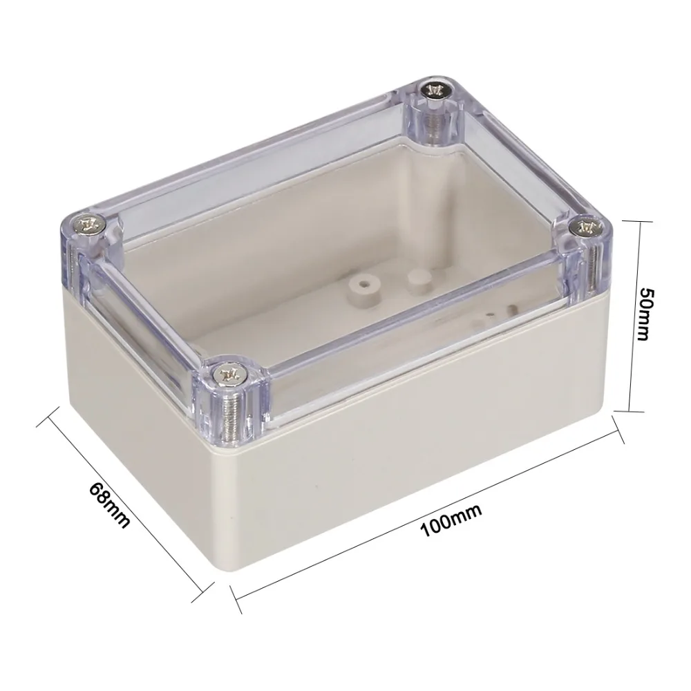 uxcell Wateproof Electronic ABS Junction Box Enclosure with Clear Cover 64x58x35mm 83x58x33mm 100x68x40mm for DIY
uxcell Wateproof Electronic ABS Junction Box Enclosure with Clear Cover 64x58x35mm 83x58x33mm 100x68x40mm for DIY