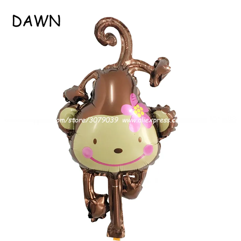 50pcs/lot Mini Monkey Foil Balloon Party Decoration Balloons kids toys Animal zoo festa ballons
50pcs/lot Mini Monkey Foil Balloon Party Decoration Balloons kids toys Animal zoo festa ballons