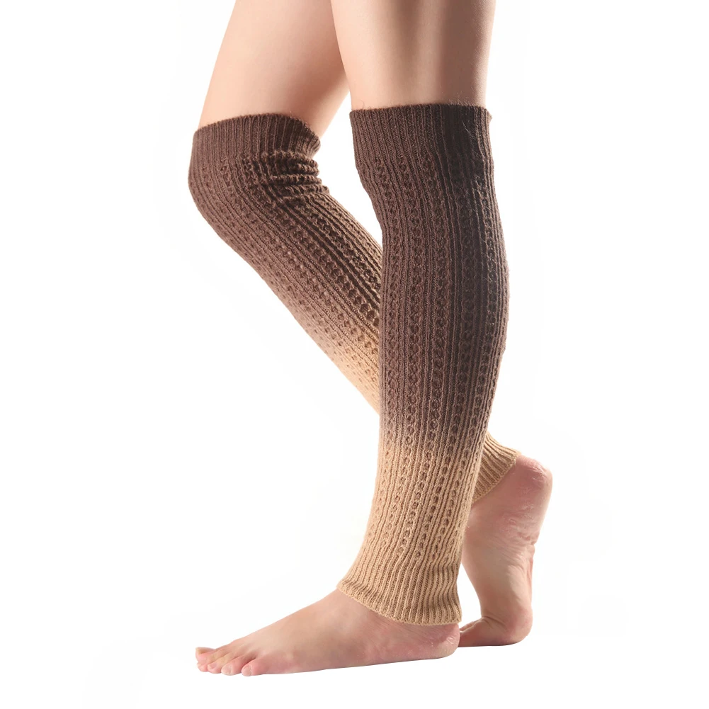 Gradient Fashion Knee High Women Boot Socks Winter Knitted Footless Leg Warmers New Year's Socks
Gradient Fashion Knee High Women Boot Socks Winter Knitted Footless Leg Warmers New Year's Socks