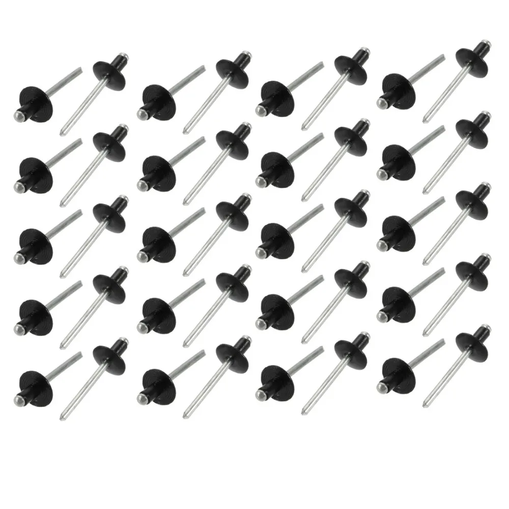 40Pcs 4.8mm x 8/12/14/16mm Rivets Aluminum Open End Large Flange Blind Rivet Fasteners For Buildings Ships Aircraft Hardware
40Pcs 4.8mm x 8/12/14/16mm Rivets Aluminum Open End Large Flange Blind Rivet Fasteners For Buildings Ships Aircraft Hardware