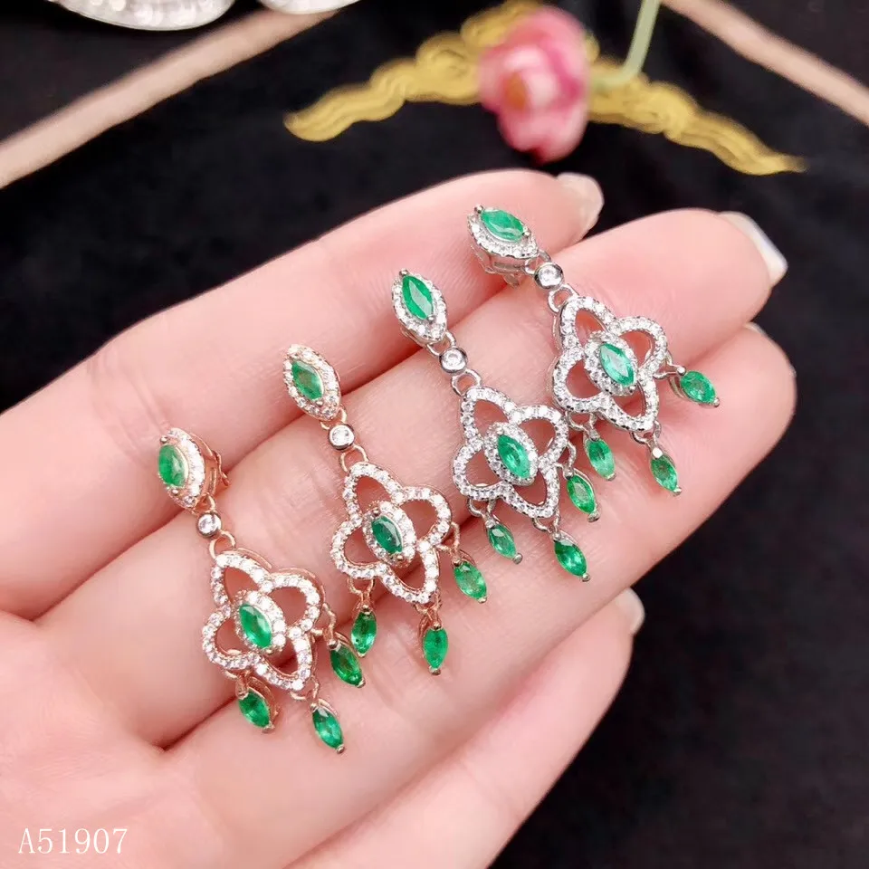 KJJEAXCMY fine jewelry 925 sterling silver inlaid natural gemstone emerald lady earrings support detection new bg
KJJEAXCMY fine jewelry 925 sterling silver inlaid natural gemstone emerald lady earrings support detection new bg