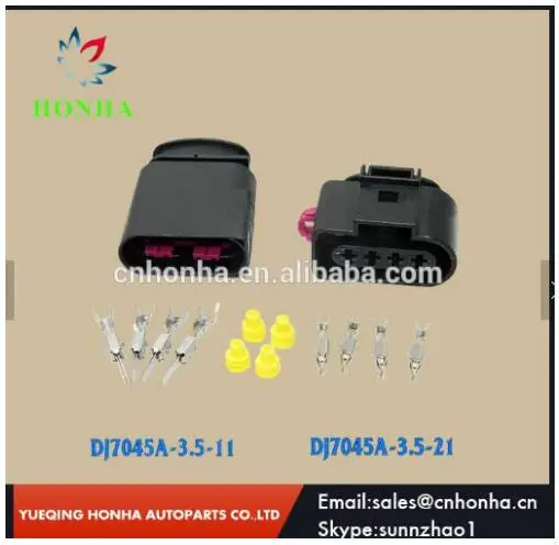 4 Pin 3 5 серии DJ7045A-3.5-11/21 Женский Мужской Разъем катушка зажигания 1J0973724