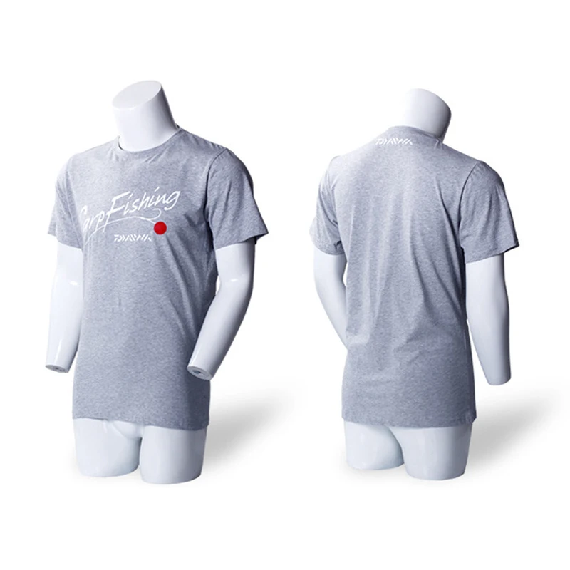 Мужская одежда для рыбалки летняя дышащая футболка с коротким рукавом отдыха и