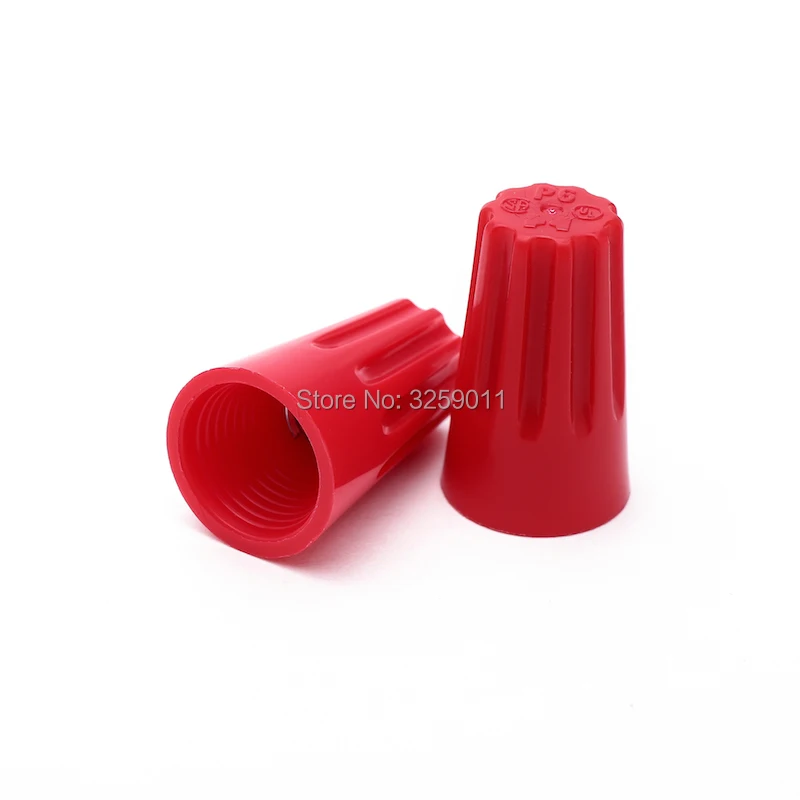 1PCS Screw-On Wire Connectors Standard Type P6 Red Spring wire Terminals Electrical Lugs Press Lin Cap 22-10AWG
1PCS Screw-On Wire Connectors Standard Type P6 Red Spring wire Terminals Electrical Lugs Press Lin Cap 22-10AWG