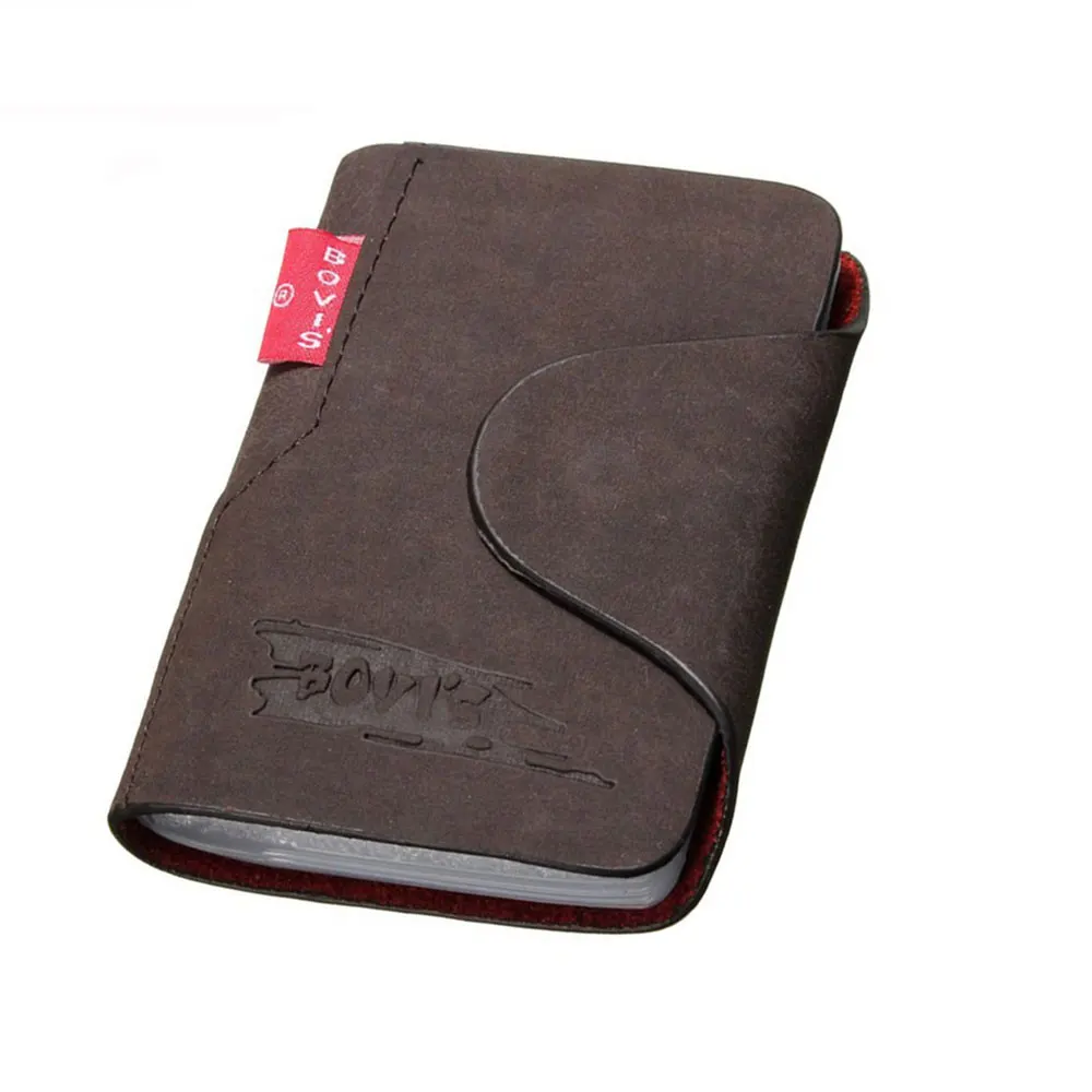 20 Slots Business Credit Card Holder Wallet Purse PU Leather Unisex Z0117 | Багаж и сумки