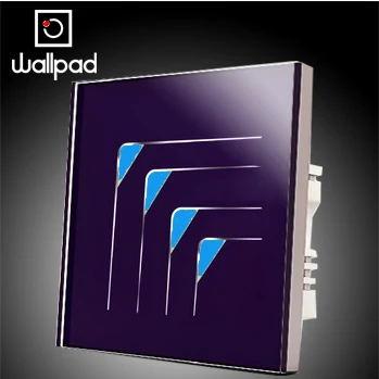 4 Gangs 1 Way Luxury Purple Light Wallpad Single Control touch wall switch LED Backlight Light switches,AC110~250V Free Shipping
4 Gangs 1 Way Luxury Purple Light Wallpad Single Control touch wall switch LED Backlight Light switches,AC110~250V Free Shipping
