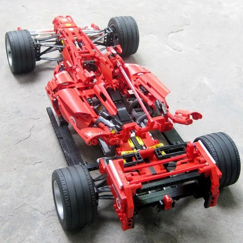 1242 шт. decool 3335 F1 Formula Racing Совместимо с lego Игрушка строительные блоки 1:8 модель