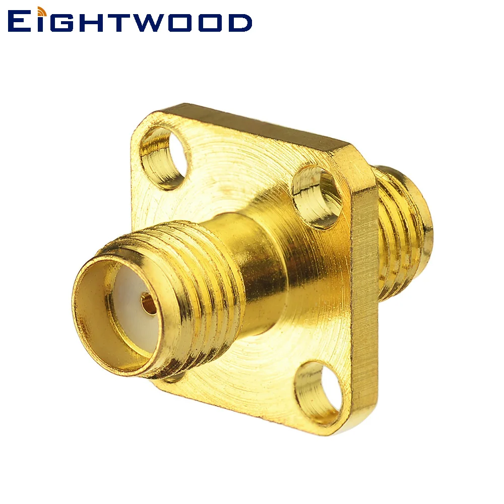Eightwood 5PCS SMA RF Coaxial Adapter SMA Jack Female to SMA Jack Female Straight Panel Mount Short Version Connector
Eightwood 5PCS SMA RF Coaxial Adapter SMA Jack Female to SMA Jack Female Straight Panel Mount Short Version Connector