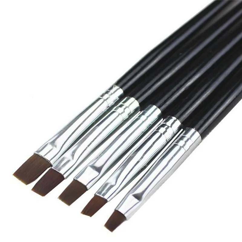2017 New Hot Brushes for manicure 5pcs/set Nail Art Brush Diamond Metal Lick Handle For Gel Varnish Brushes for nail design
2017 New Hot Brushes for manicure 5pcs/set Nail Art Brush Diamond Metal Lick Handle For Gel Varnish Brushes for nail design