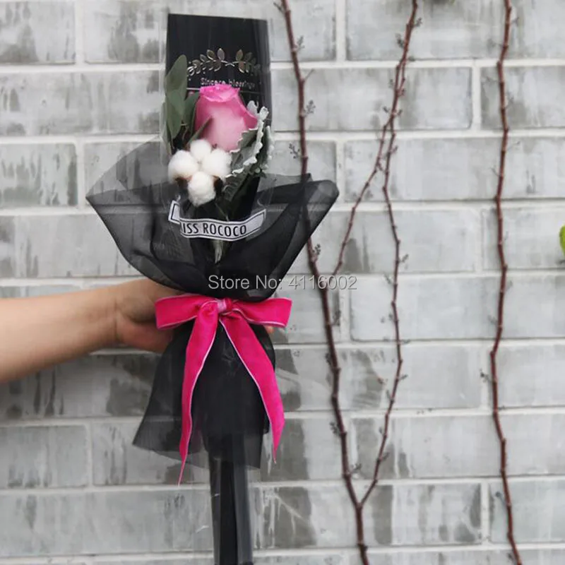 100pcs Fresh Flowers Silver Card Wrapping Paper Bouquets Wrap Paper Single Branch Rose Packaging Florist Decor
100pcs Fresh Flowers Silver Card Wrapping Paper Bouquets Wrap Paper Single Branch Rose Packaging Florist Decor