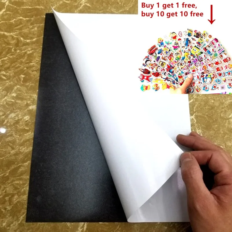 2/ 3/ 5pcs A4 Size 0.5mm Self Adhesive Flexible Magnetic Sheet Thickness Photo/Car/Exhibition/Ad Rubber Magnet297x210x0.5mm
2/ 3/ 5pcs A4 Size 0.5mm Self Adhesive Flexible Magnetic Sheet Thickness Photo/Car/Exhibition/Ad Rubber Magnet297x210x0.5mm