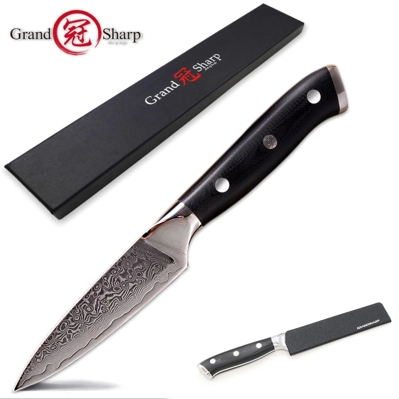 Новый дамасский нож для чистки овощей и фруктов 3 5 дюйма|chef knife|paring knifekitchen chef knife |