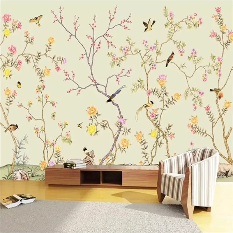 Large super clear flower bird 3D background wall professional production mural wholesale wallpaper mural poster photo wall
Large super clear flower bird 3D background wall professional production mural wholesale wallpaper mural poster photo wall