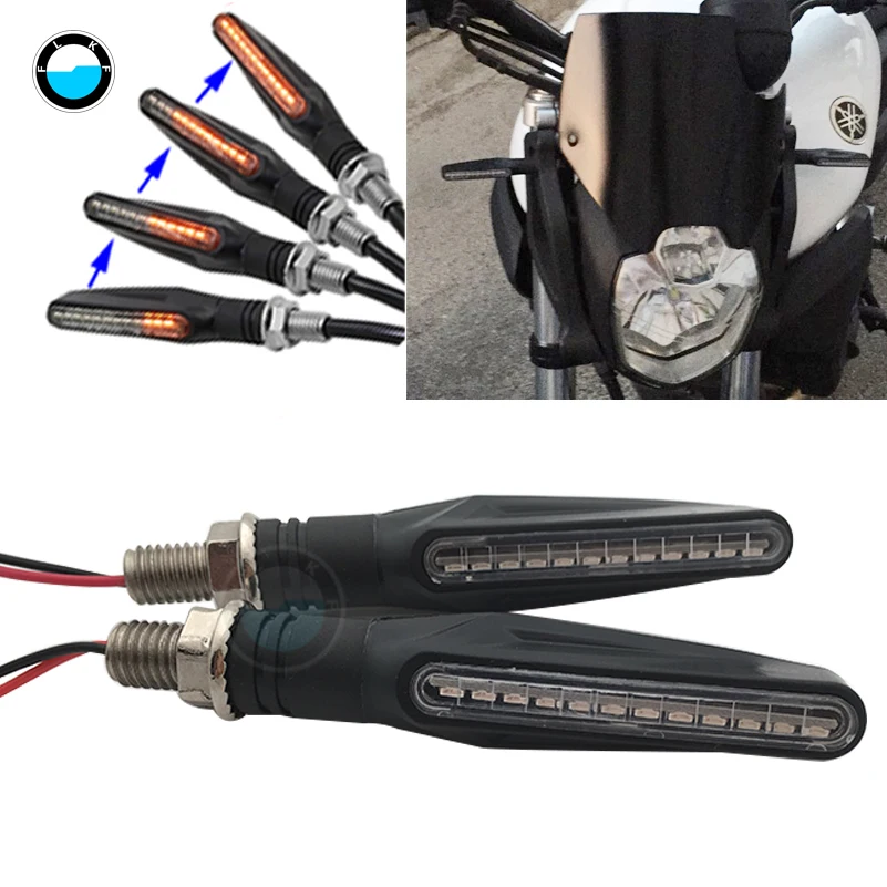 2018 newest 4x Universal flowing water flicker led motorcycle turn signal Indicators for Honda GROM MSX125.
2018 newest 4x Universal flowing water flicker led motorcycle turn signal Indicators for Honda GROM MSX125.