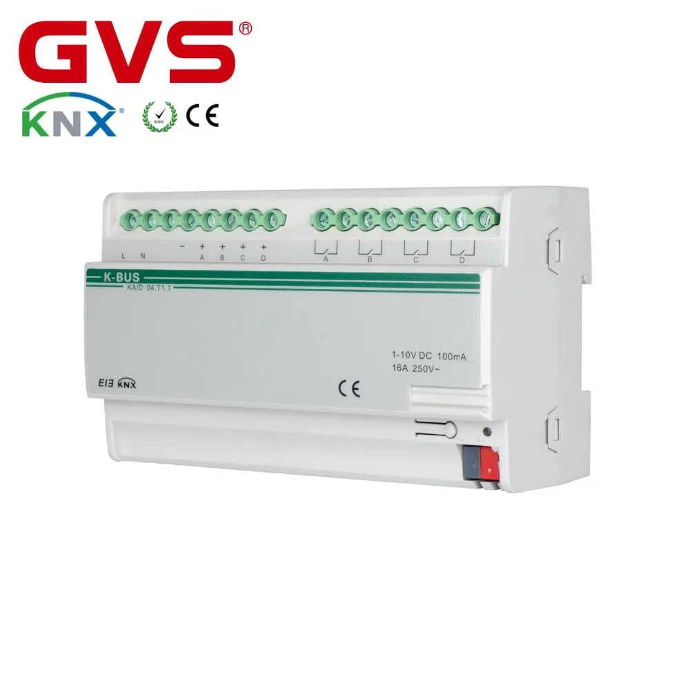 Новый GVS K BUS KNX/EIB умный дом Вилла офис отель здание автоматизация системы KNX 0 10V