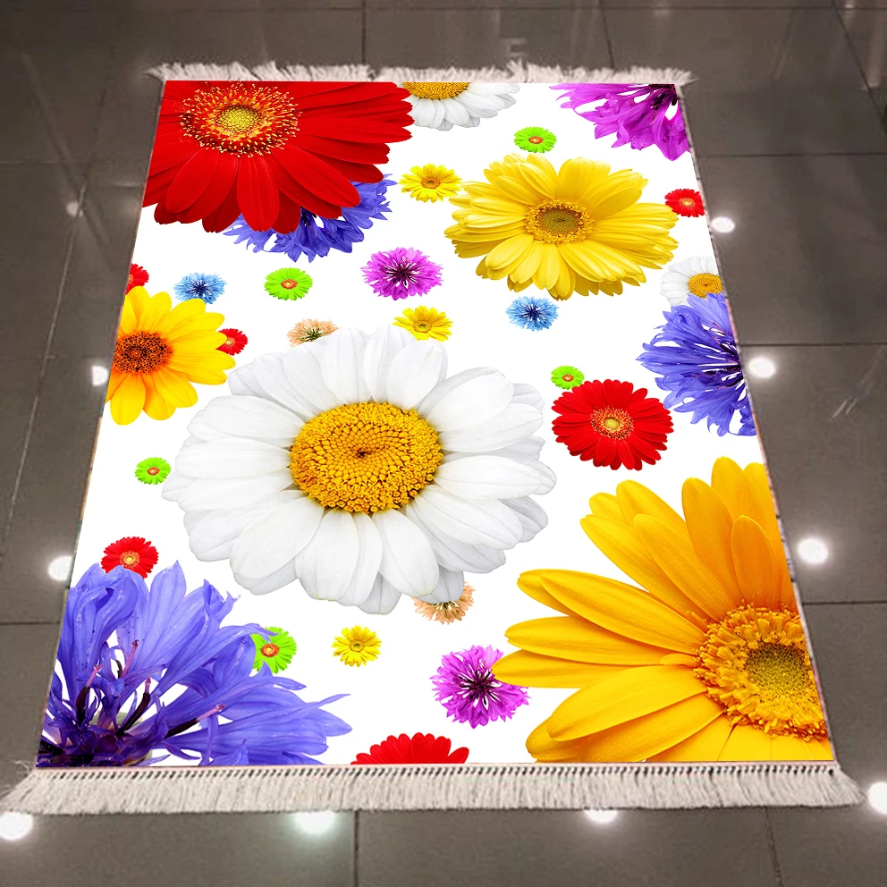 Else Green Blue Red Yellow Big Daisy Flowers Floral 3d Print Microfiber Anti Slip Back Washable Decorative Kilim Area Rug Carpet
Else Green Blue Red Yellow Big Daisy Flowers Floral 3d Print Microfiber Anti Slip Back Washable Decorative Kilim Area Rug Carpet