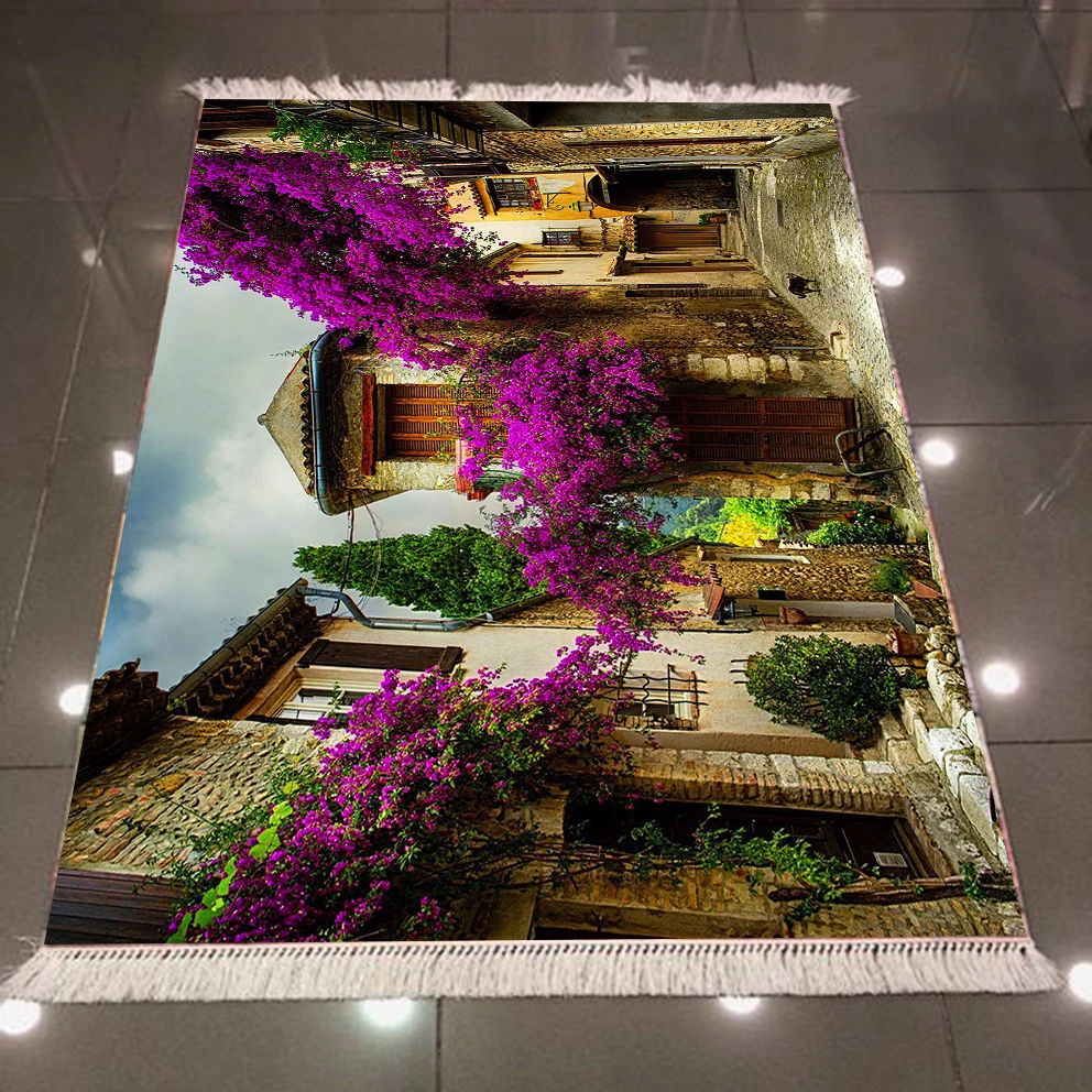 Else Purple Trees Country Town Street 3d Pattern Print Microfiber Anti Slip Back Washable Decorative Kilim Area Rug Carpet
Else Purple Trees Country Town Street 3d Pattern Print Microfiber Anti Slip Back Washable Decorative Kilim Area Rug Carpet