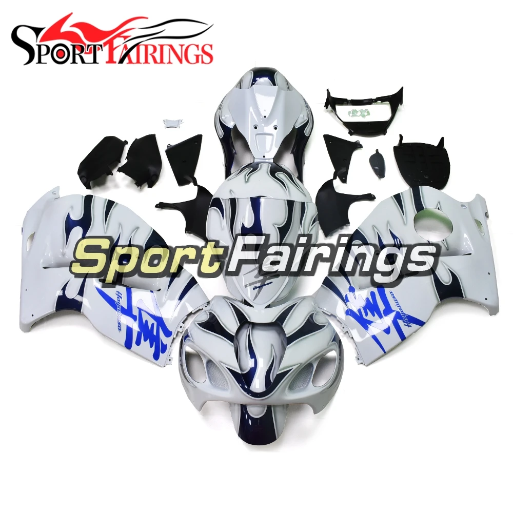 Full Fairings For Suzuki GSXR1300 Hayabusa 97 98 99 00-07 1997 1998-2006 2007 ABS Motorcycle Bodywork Gloss White Blue Flame
Full Fairings For Suzuki GSXR1300 Hayabusa 97 98 99 00-07 1997 1998-2006 2007 ABS Motorcycle Bodywork Gloss White Blue Flame