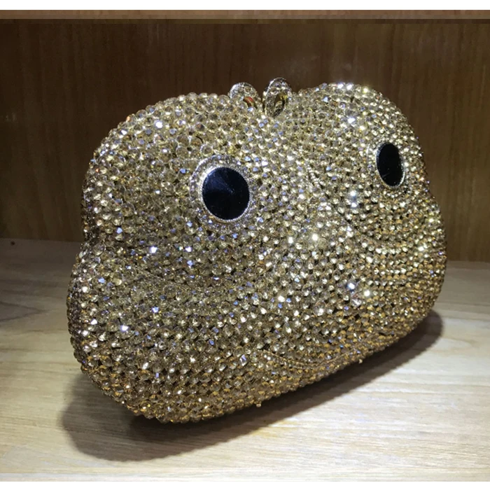 frog Diamond Full Crystal Rhinestone Women Clutch wallet Metal Bag Bridal Dress Party Handbag Evening Bag Day Clutches Purse
frog Diamond Full Crystal Rhinestone Women Clutch wallet Metal Bag Bridal Dress Party Handbag Evening Bag Day Clutches Purse