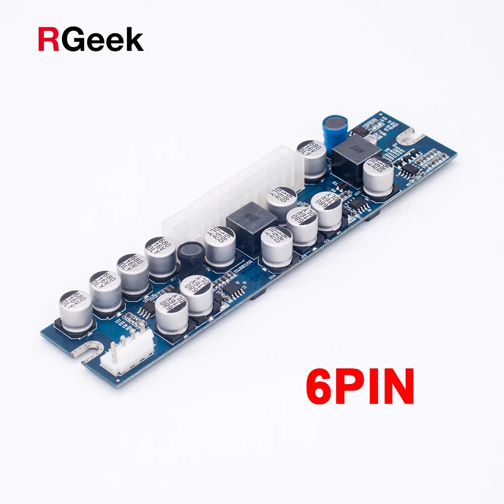 PCI-E 6-контактный 300 Вт входной USB-модуль питания, 24 контакта, Swithc Pico PSU Auto Mini ITX, высокояркий модуль питания ITX для майнинга
PCI-E 6-контактный 300 Вт входной USB-модуль питания, 24 контакта, Swithc Pico PSU Auto Mini ITX, высокояркий модуль питания ITX для майнинга