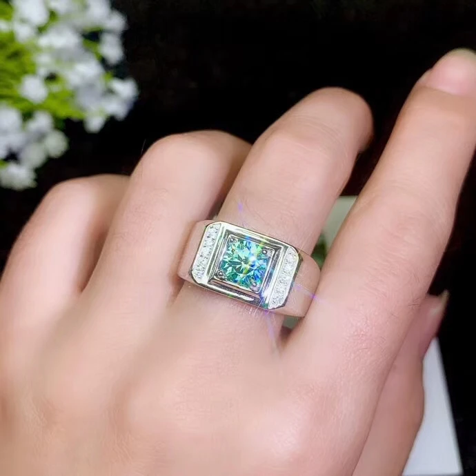 KJJEAXCMY boutique jewelry 925 sterling silver inlay 1.0 carat Mozambique diamond men's ring With certificate925 sterling silver
KJJEAXCMY boutique jewelry 925 sterling silver inlay 1.0 carat Mozambique diamond men's ring With certificate925 sterling silver