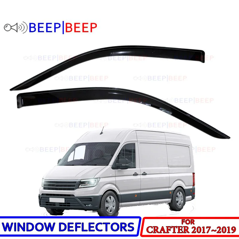 Дефлекторы автомобильных окон для Volkswagen Crafter 2017 ~ 2019 автомобильный дефлектор для защиты от ветра, защита от дождя, вентиляции, солнцезащитны...
Дефлекторы автомобильных окон для Volkswagen Crafter 2017 ~ 2019 автомобильный дефлектор для защиты от ветра, защита от дождя, вентиляции, солнцезащитны...