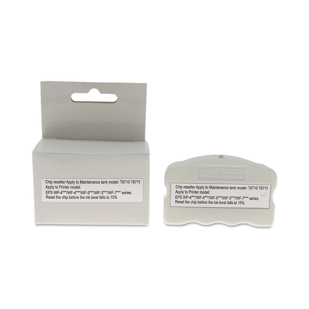New T6710 T6711 Maintenance Tank Chip Resetter For Epson WP-4530/4540/4511/4531/4015/4025/4525 printer
New T6710 T6711 Maintenance Tank Chip Resetter For Epson WP-4530/4540/4511/4531/4015/4025/4525 printer