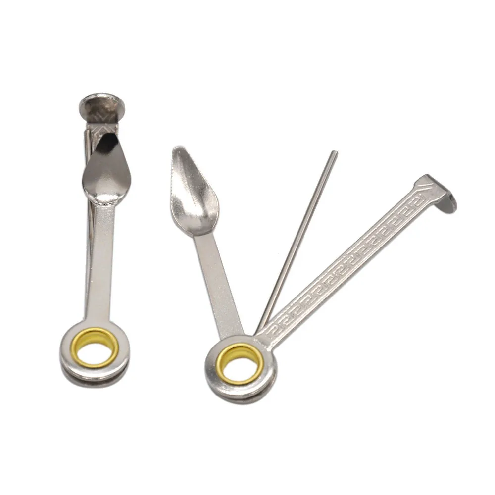 1PCS Stainless Steel 3 in 1 Smoking Pipe Cleaner Cleaning Tool Reamers Tamper for hookahs, pipe, water pipe ect
1PCS Stainless Steel 3 in 1 Smoking Pipe Cleaner Cleaning Tool Reamers Tamper for hookahs, pipe, water pipe ect