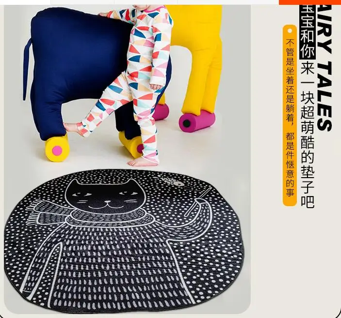 cartoon cat black color round velvet mat rug flannel printed carpet anti slip home decor living room children room decor
cartoon cat black color round velvet mat rug flannel printed carpet anti slip home decor living room children room decor
